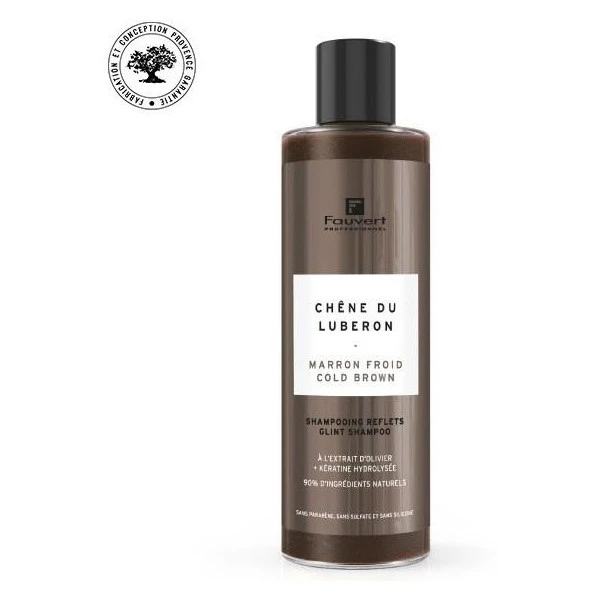 Shampooing Pigmenté Reflet Marron Froid Chêne Du Luberon Fauvert Professionnel 250ML 1 Shampooing Pigmenté Reflet Marron Froid Chêne Du Luberon Fauvert Professionnel 250ML