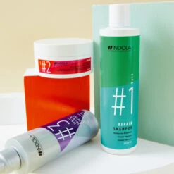 Shampooing Réparateur N°1 300ML INDOLA -Hair Pro Promos Magasin shampooing reparateur n1 300ml indola 2