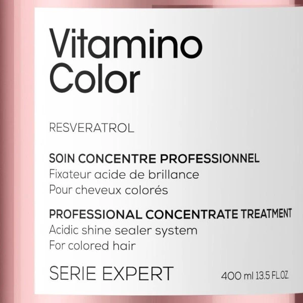 Soin Concentré Vitamino Color L'Oréal Professionnel 400ML 2 Soin Concentré Vitamino Color L'Oréal Professionnel 400ML – Image 2
