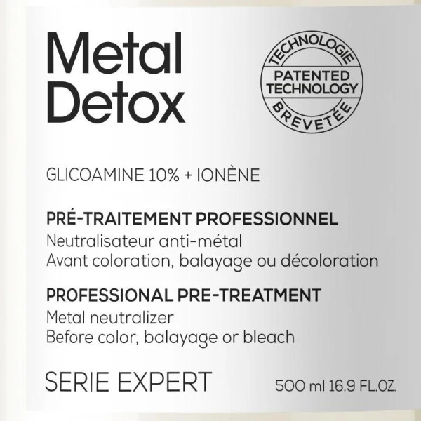 Spray Pré-traitement Metal Detox L'Oréal Professionnel 500ML 2 Spray Pré-traitement Metal Detox L'Oréal Professionnel 500ML – Image 2