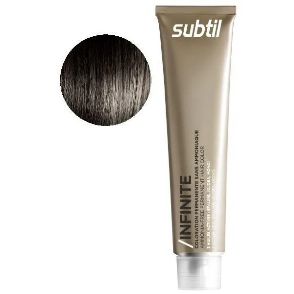 Subtil Crème Infinite 60 ML 4 Châtain 1 Subtil Crème Infinite 60 ML 4 Châtain