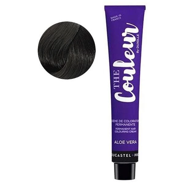 The Couleur Tube Coloration 100 ML N° 4.77 Châtain Marron Intense Duxelle 1 The Couleur Tube Coloration 100 ML N° 4.77 Châtain Marron Intense Duxelle