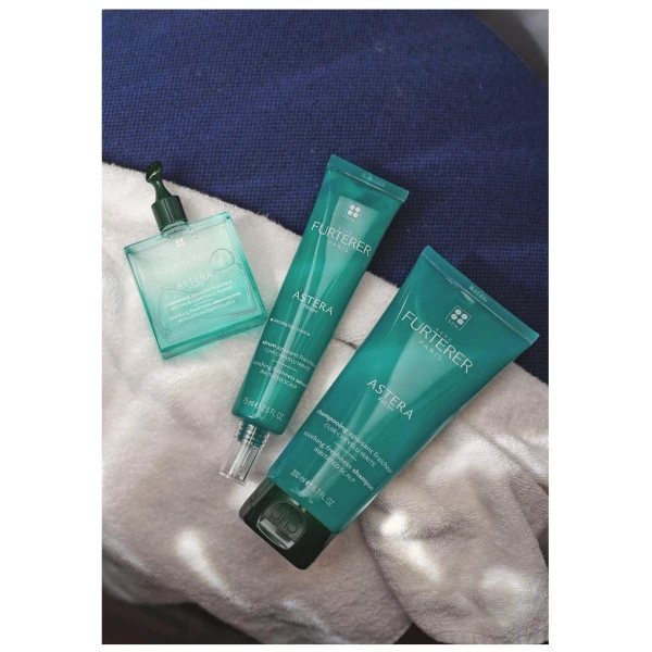 Trio Apaisant Shampooing + Concentré + Sérum Astera Fresh René Furterer 2 Trio Apaisant Shampooing + Concentré + Sérum Astera Fresh René Furterer – Image 2
