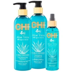Trio Curl Activateur De Boucles Aloe Vera CHI